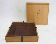 指物師 駒沢利斎 雪花盆