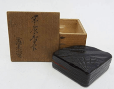 一閑張細工師 飛来一閑 香合