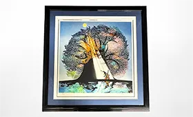 藤城清治「月光の響」