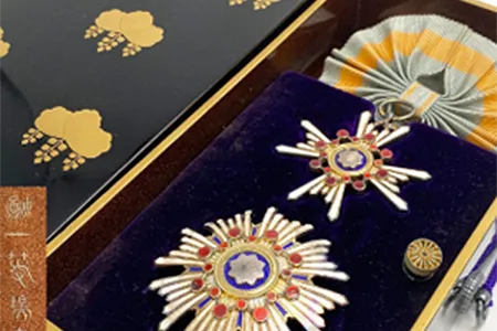 勲一等瑞宝章 正章 副章 箱付